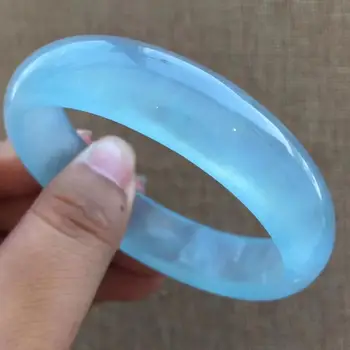 Natural Aquamarine Bangle Clear Blue Stone For Women Female Anniversary Love Gift Fashion Bangle 55mm Drop Shipping AAAAA
Natural Aquamarine Bangle Clear Blue Stone For Women Female Anniversary Love Gift Fashion Bangle 55mm Drop Shipping AAAAA