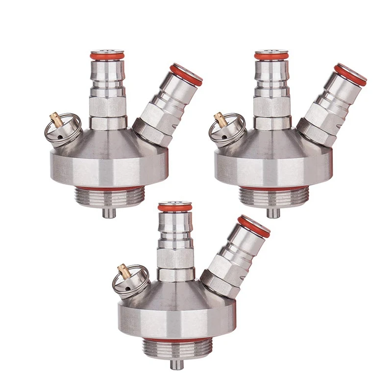 3-Pack Stainless Steel Keg Tap Dispenser with 12 inch Beer Hose Craft Growler, Great for Outdoor Camping Party
3-Pack Stainless Steel Keg Tap Dispenser with 12 inch Beer Hose Craft Growler, Great for Outdoor Camping Party
