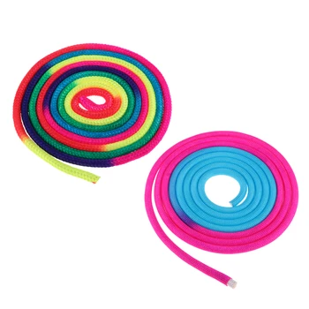 2Pcs Durable Rainbow Colour Artistic Gymnastics Rope Exercise Fitness Sports Training Rope Sports Equipment
2Pcs Durable Rainbow Colour Artistic Gymnastics Rope Exercise Fitness Sports Training Rope Sports Equipment