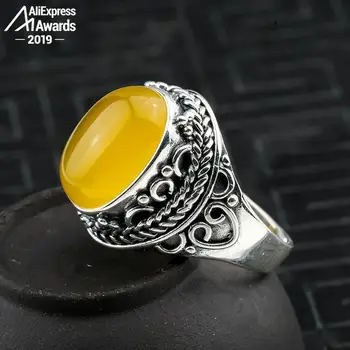 12*16mm 6.18 Sale S925 Sterling Silver Ukraine Amber Rings Exaggerated Rings health rich lithuania Retro Handmade
12*16mm 6.18 Sale S925 Sterling Silver Ukraine Amber Rings Exaggerated Rings health rich lithuania Retro Handmade