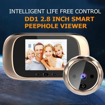 DD1 Infrared Motion Sensor Door Bell Viewer Long Standby Video Intercom Security Camera Night Vision HD Camera
DD1 Infrared Motion Sensor Door Bell Viewer Long Standby Video Intercom Security Camera Night Vision HD Camera
