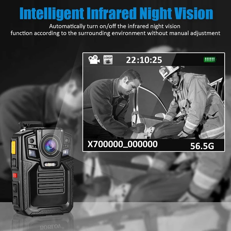 HD 1296P A7 64GB Wide Angle Ultra Police Security Body Worn Camera Infrared IR Recorder
HD 1296P A7 64GB Wide Angle Ultra Police Security Body Worn Camera Infrared IR Recorder