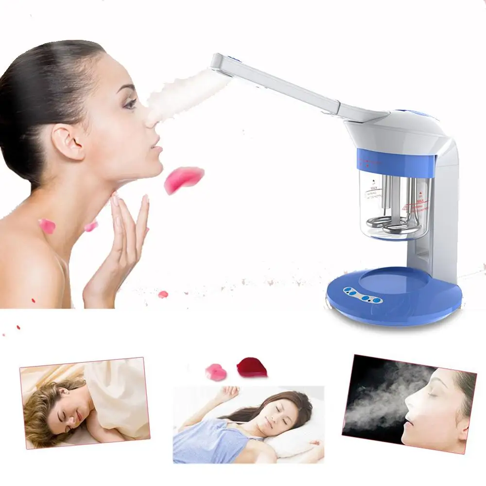 Facial Steamer Portable Mist Sprayer Steaming Ion Vapour Ozone Steamer Home Humidifier Skin Spa Table Facial Sauna Pore Cleaner
Facial Steamer Portable Mist Sprayer Steaming Ion Vapour Ozone Steamer Home Humidifier Skin Spa Table Facial Sauna Pore Cleaner