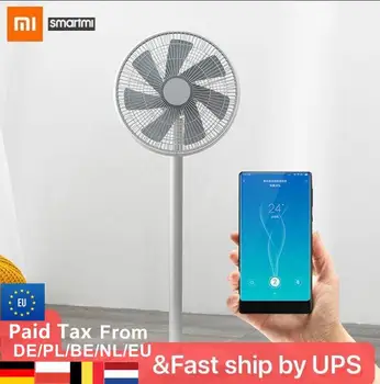 Smartmi Natural Wind Pedestal Fan 2/2S Intelligent Control DC Frequency Conversion With Xiaomi MI APPControl DC Frequency Fan20W
Smartmi Natural Wind Pedestal Fan 2/2S Intelligent Control DC Frequency Conversion With Xiaomi MI APPControl DC Frequency Fan20W