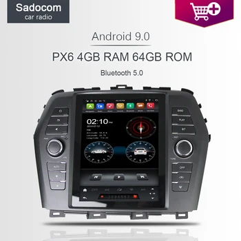 PX6 DSP Tesla 9.7" Android 9.0 Bluetooth 5.0 For Nissan maxima 2016 IPS Car DVD Player Car Radio Multimedia Navigation autoradio
PX6 DSP Tesla 9.7" Android 9.0 Bluetooth 5.0 For Nissan maxima 2016 IPS Car DVD Player Car Radio Multimedia Navigation autoradio