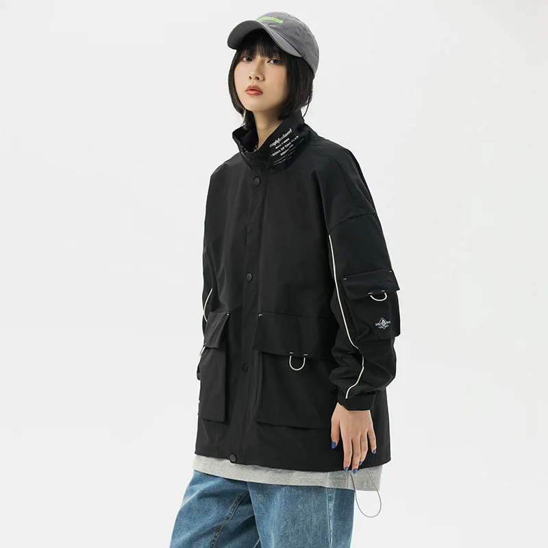 Northern Boundary Men'S Wear 2020 Spring New Style Three-Color Stand Collar Tooling Jacket 
Northern Boundary Men'S Wear 2020 Spring New Style Three-Color Stand Collar Tooling Jacket