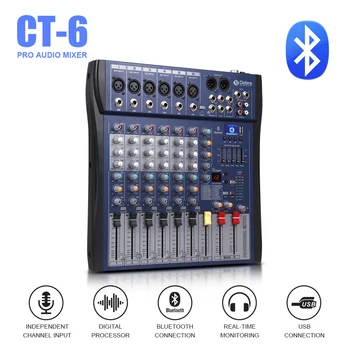Good sound!!!USB Bluetooth dj controller mixer professional amplifier 6 channel audio Digital Effect karaoke KTV Wedding mixer
Good sound!!!USB Bluetooth dj controller mixer professional amplifier 6 channel audio Digital Effect karaoke KTV Wedding mixer
