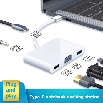 USB 3.0 Port USB-C Power Delivery 5 in 1 Type-C HUB Converter 4K 1080P HDMI USB2.0 USB3.0 60W PD Fast Charge Dock
USB 3.0 Port USB-C Power Delivery 5 in 1 Type-C HUB Converter 4K 1080P HDMI USB2.0 USB3.0 60W PD Fast Charge Dock