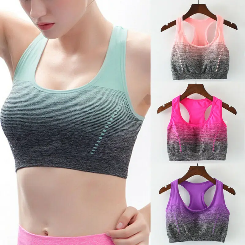 Women Seamless Padded Active Bra Ladies Casual Fitness Sports Bra Stretch Tank Top Pink Purple Green Rose Red
Women Seamless Padded Active Bra Ladies Casual Fitness Sports Bra Stretch Tank Top Pink Purple Green Rose Red