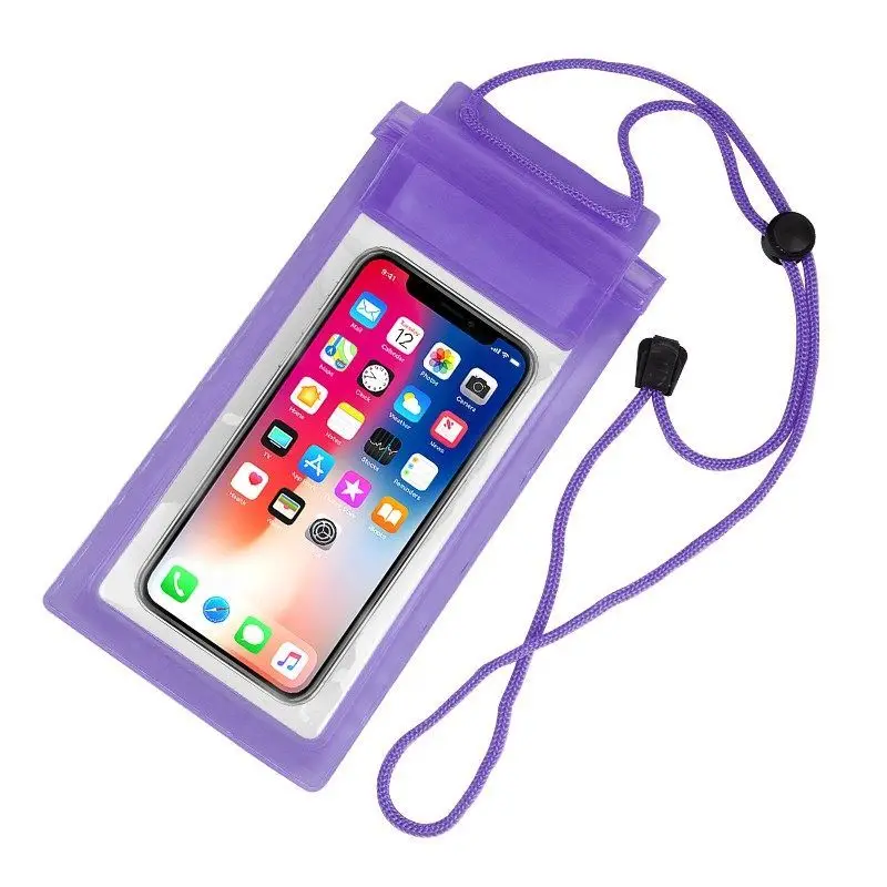 3-layer Waterproof Pouch for Mobile Phone Waterproof Bag for IPhone Huawei Samsung Sealed Mobile Phone Case with Touch Operation
3-layer Waterproof Pouch for Mobile Phone Waterproof Bag for IPhone Huawei Samsung Sealed Mobile Phone Case with Touch Operation