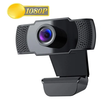 1080P HD Webcam Mini Computer PC WebCamera USB Driver-Free Built-In Dual Microphones for Live Broadcast Video Calling Conference
1080P HD Webcam Mini Computer PC WebCamera USB Driver-Free Built-In Dual Microphones for Live Broadcast Video Calling Conference