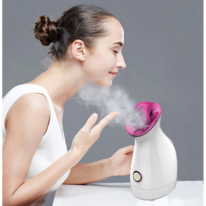 Facial Steamer Nano Ionic Face Steamer for Facial Mist Humidifier Atomizer for Face Sauna Spa Sinuses Moisturizing Unclogs Pores
Facial Steamer Nano Ionic Face Steamer for Facial Mist Humidifier Atomizer for Face Sauna Spa Sinuses Moisturizing Unclogs Pores