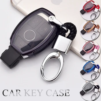 1PCS TPU+PC Car Key Case Cover Key Holder Chain Ring For Mercedes Benz W203 W210 W211 W124 W202 W204 AMG Accessories
1PCS TPU+PC Car Key Case Cover Key Holder Chain Ring For Mercedes Benz W203 W210 W211 W124 W202 W204 AMG Accessories
