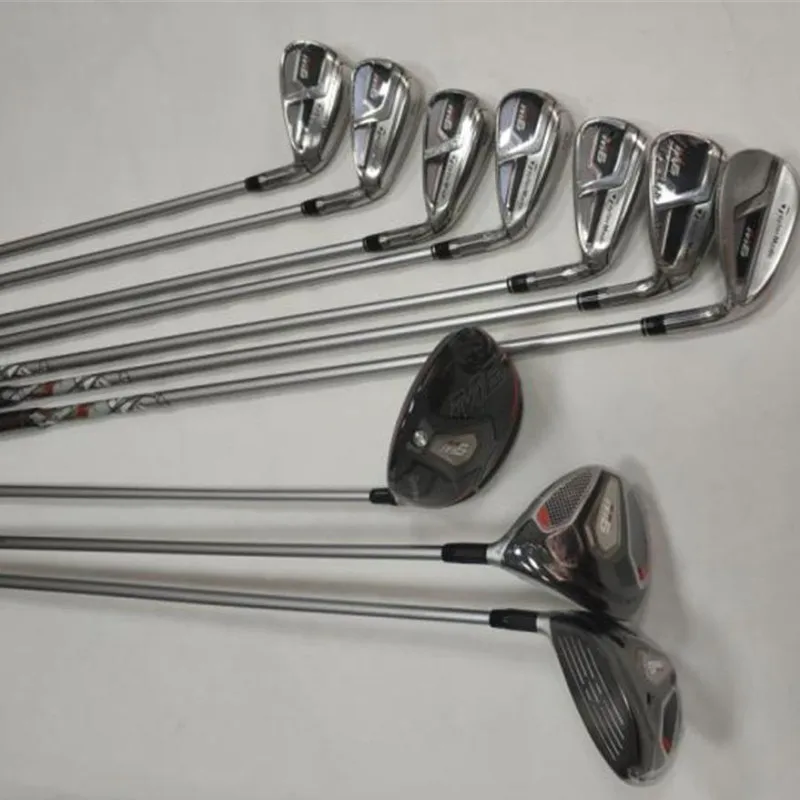 

2019 M6 Golf Complete Set M6 Golf Clubs Driver + Fairway Woods + Irons+putter Graphite/Steel Shaft With Head Cover No Bag