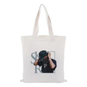 personlity tote bag text DIY handbag print customized printing logo canvas daily use foldable canvas shopping bag Reusable
personlity tote bag text DIY handbag print customized printing logo canvas daily use foldable canvas shopping bag Reusable
