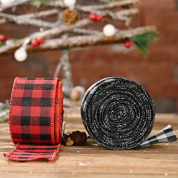 2pcs Christmas Decorations Red Black White Check Ribbon For Party Decoration DIY Crafts 236 Inch Each Roll
2pcs Christmas Decorations Red Black White Check Ribbon For Party Decoration DIY Crafts 236 Inch Each Roll