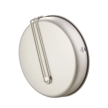 Titanium Ti6034 Fry Pan With Folding Handle- 33.8 Fl Oz /1000mL Cookware Silver
Titanium Ti6034 Fry Pan With Folding Handle- 33.8 Fl Oz /1000mL Cookware Silver