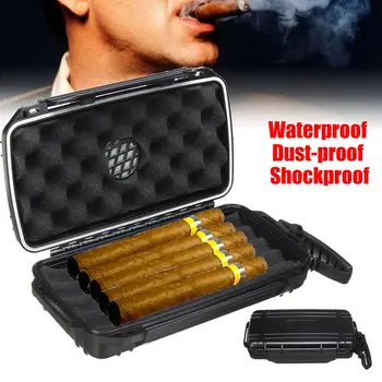 Portable 5-Cigarette Cigar Case Travel Shockproof Dust-Proof Storage Box Cigar Humidor Outdoor Travel Bag Cigar Humidor Case
Portable 5-Cigarette Cigar Case Travel Shockproof Dust-Proof Storage Box Cigar Humidor Outdoor Travel Bag Cigar Humidor Case