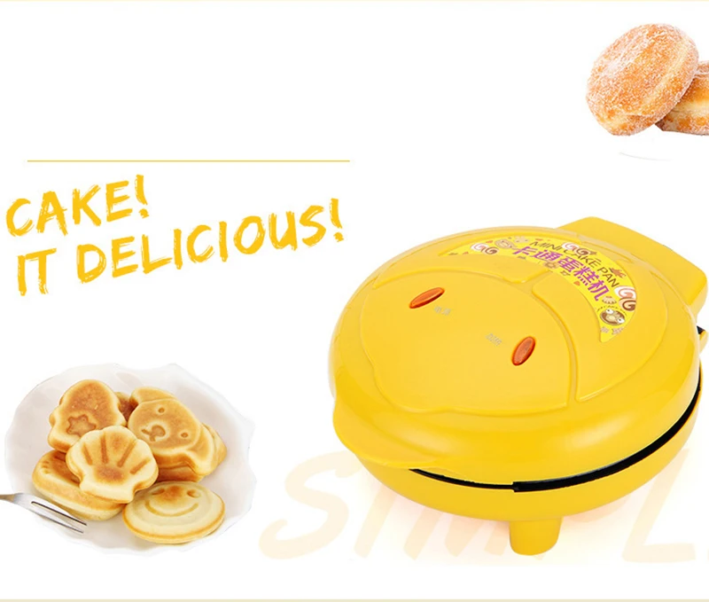 Description Picture 3 of item220V Household Auto Cake Maker Portable Breakfast Machine Pancake Bread Machine Double-sided Baking Brotmaschine Kuchenmaschine