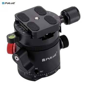 PULUZ Aluminum Alloy Panoramic 360 Degree Indexing Rotator Ball Head With Quick Release Plate for Camera Tripod Head PU3510
PULUZ Aluminum Alloy Panoramic 360 Degree Indexing Rotator Ball Head With Quick Release Plate for Camera Tripod Head PU3510