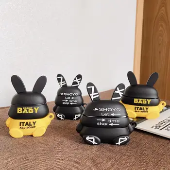 Luxury Fighting rabbit for airpods 1 2 3 case Silicone shell Wireless Bluetooth headset cover for airpods pro cases accessories 
Luxury Fighting rabbit for airpods 1 2 3 case Silicone shell Wireless Bluetooth headset cover for airpods pro cases accessories