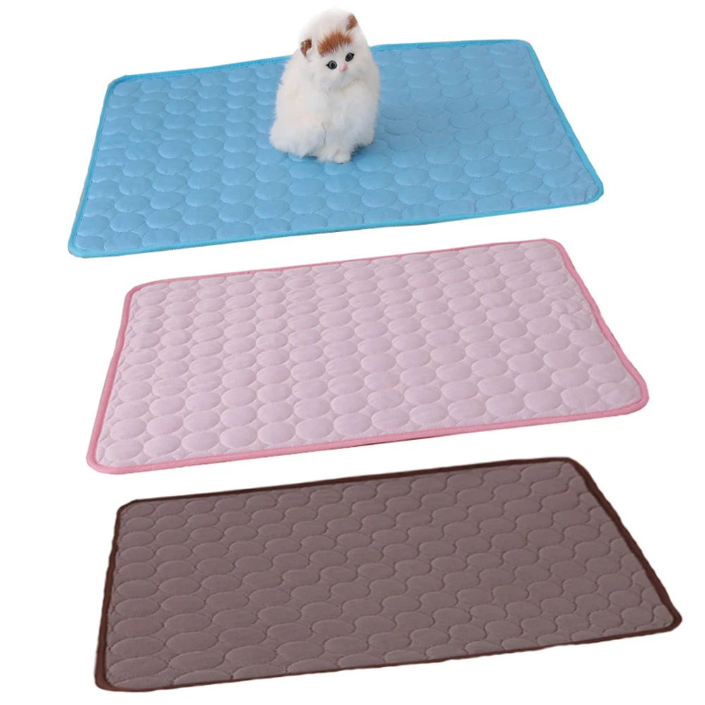 Pet Cooling Mat Cooling Feeling Safe Comfortable Cushion for Dogs Cats Summer Mats Blanket Ice Portable Tour Camping Bed Mats
Pet Cooling Mat Cooling Feeling Safe Comfortable Cushion for Dogs Cats Summer Mats Blanket Ice Portable Tour Camping Bed Mats