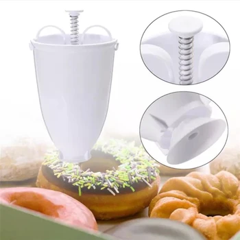 Magic Fast Plastic Donut Maker Waffle Molds Kitchen Accessory Bakeware Doughnut Maker Cake Mold Biscuit Cookies Diy Baking Tool
Magic Fast Plastic Donut Maker Waffle Molds Kitchen Accessory Bakeware Doughnut Maker Cake Mold Biscuit Cookies Diy Baking Tool