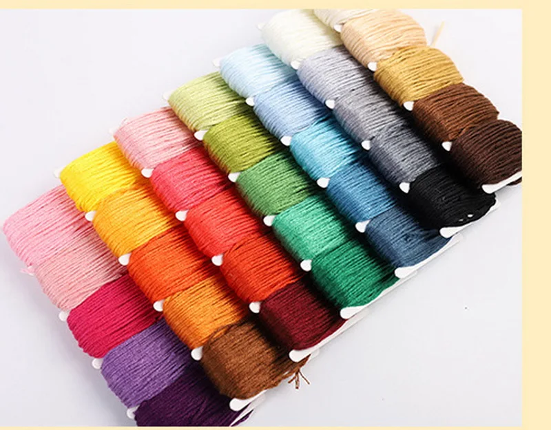 Diy Bracelet Woven Cotton Rope Gradient Color Optional Cross-stitch Thread Polyester Cotton Hand-stitched Leather Sewing Thread
Diy Bracelet Woven Cotton Rope Gradient Color Optional Cross-stitch Thread Polyester Cotton Hand-stitched Leather Sewing Thread