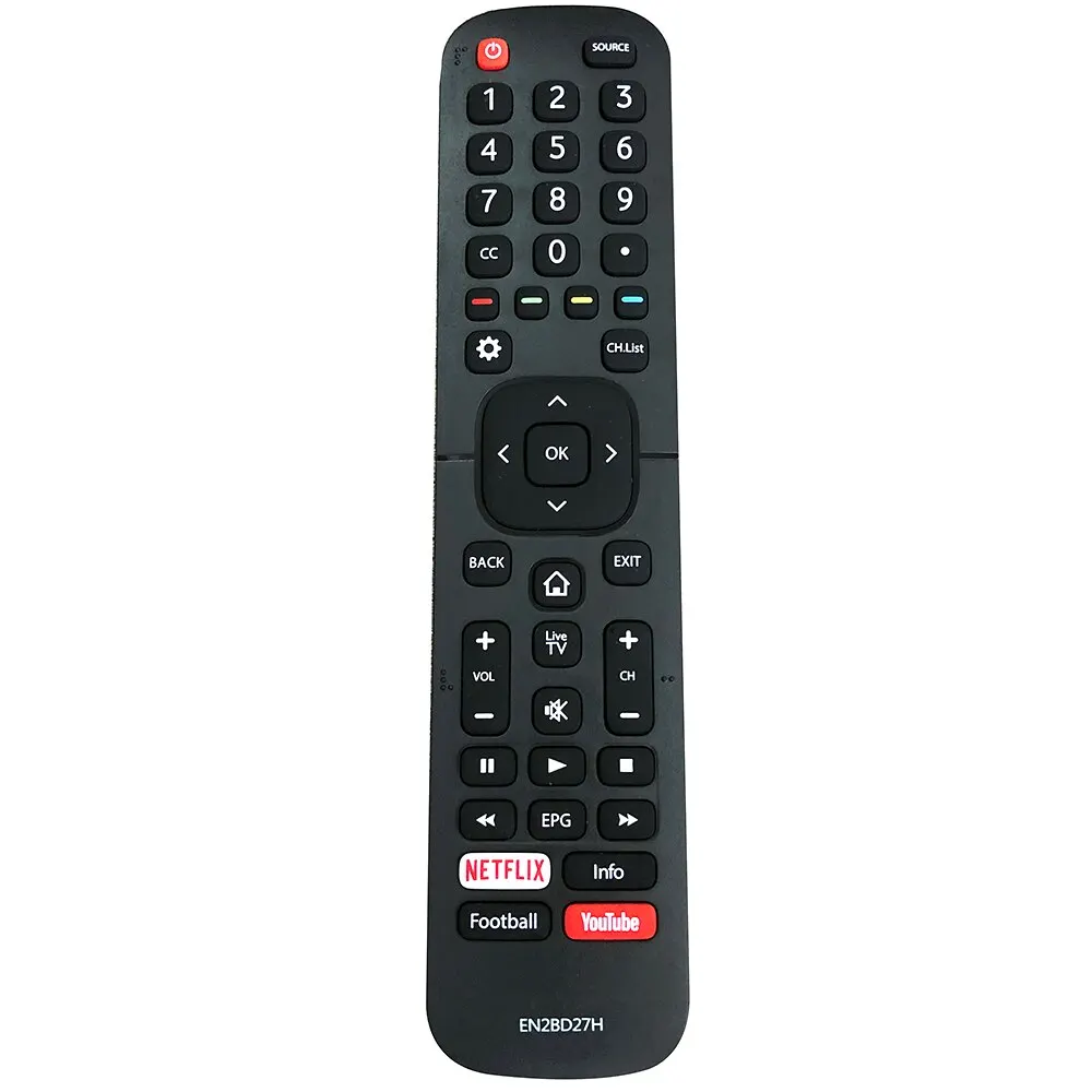 New Original EN2BD27H For Hisens e LCD TV Remote Control with Netflix Youtube Fernbedienung
New Original EN2BD27H For Hisens e LCD TV Remote Control with Netflix Youtube Fernbedienung