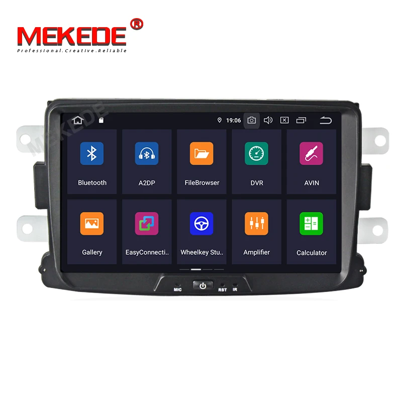 MEKEDE PX5 Android 9 0 8 ядер 4 Гб + 64 GPS навигатор радио для Dacia Duster Logan Sandero автомобильный DVD