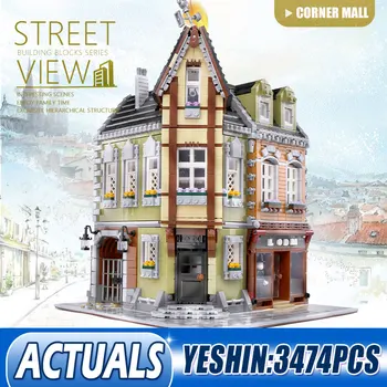 Creative City The Corner Mall Set Street View Building Blocks Architeture Shop Bricks Model Kids Children Toys Christmas Gifts
Creative City The Corner Mall Set Street View Building Blocks Architeture Shop Bricks Model Kids Children Toys Christmas Gifts