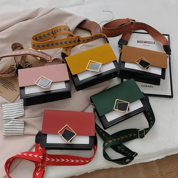 Ladies Mini Small Square Flap Bag Brand Fashion New Quality PU Leather Women's Handbag Pattern Chain Shoulder Messenger Bags
Ladies Mini Small Square Flap Bag Brand Fashion New Quality PU Leather Women's Handbag Pattern Chain Shoulder Messenger Bags