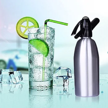 DIY Soda Water Siphon Home Drink Juice Machine Bar Beer Soda Syphon Maker Steel Bottle Soda Stream Foam Cylinders Co2 Injector
DIY Soda Water Siphon Home Drink Juice Machine Bar Beer Soda Syphon Maker Steel Bottle Soda Stream Foam Cylinders Co2 Injector