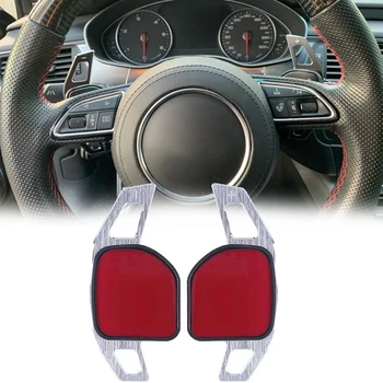 2Pcs Paddles Extension Steering Wheel Direct Shift Paddle Extension DSG Aluminum Alloy Shifter Extension for A3 S3 A4 S4 B8
2Pcs Paddles Extension Steering Wheel Direct Shift Paddle Extension DSG Aluminum Alloy Shifter Extension for A3 S3 A4 S4 B8