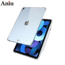Shockproof silicone case for Apple iPad Air 4 10.9 7th 8th Generation 10.2 2020 flexible bumper clear transparent back cover
Shockproof silicone case for Apple iPad Air 4 10.9 7th 8th Generation 10.2 2020 flexible bumper clear transparent back cover