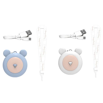 EAS-2set USB Personal Wearable Air Purifier Necklace,Air Lonizers,Low Noise No Radiation for Adults Kids-White & Blue
EAS-2set USB Personal Wearable Air Purifier Necklace,Air Lonizers,Low Noise No Radiation for Adults Kids-White & Blue