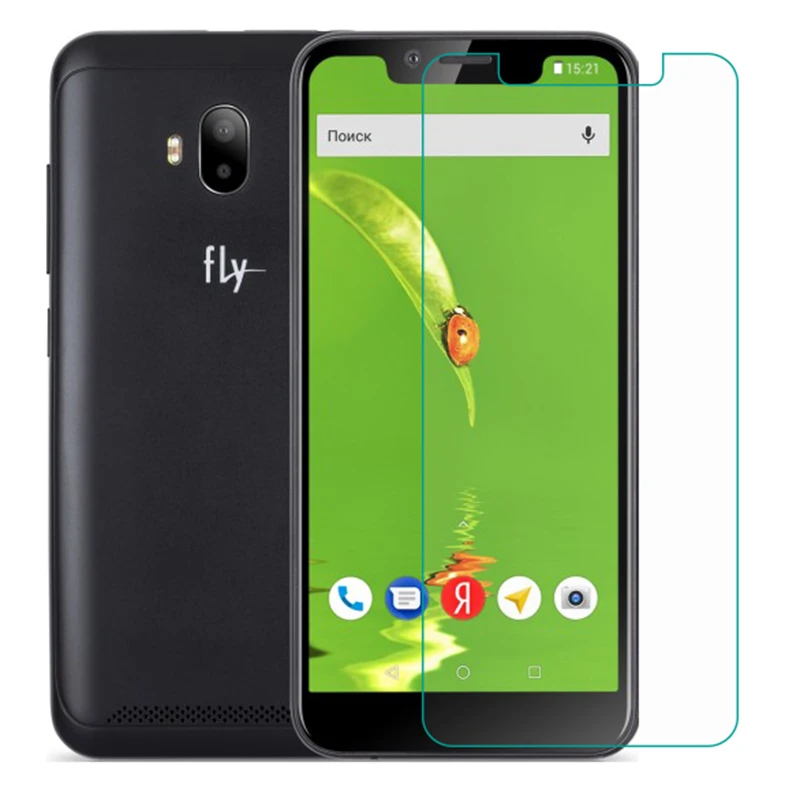 Закаленное стекло 9H 2.5D для Fly Life Geo Sky Ace Power Plus 5000 View Compact 4G Защитная пленка