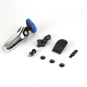 5-in-1 4D 3 Blades Electric Shaver Waterproof Rotating Electric Razor Beard Clipper Nose Hair Cutter
5-in-1 4D 3 Blades Electric Shaver Waterproof Rotating Electric Razor Beard Clipper Nose Hair Cutter