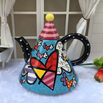 Creative Large Novelty Ceramic Painted Teapot Kettle Multifunctional Tea Set Home Decoration Chinese Teacup Bag
Creative Large Novelty Ceramic Painted Teapot Kettle Multifunctional Tea Set Home Decoration Chinese Teacup Bag
