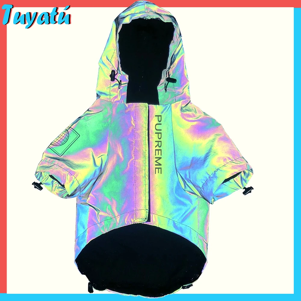 Flashing French Bulldog Large Small Dog Clothes Winter Reflective Clothes for Dog Coat Jacket Clothing for Small Dogs Hoodie Pug
Flashing French Bulldog Large Small Dog Clothes Winter Reflective Clothes for Dog Coat Jacket Clothing for Small Dogs Hoodie Pug