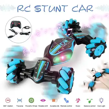 2 In 1 Stunt Car Gesture Sensing Stunt Remote Control Car 360 Twisting Off-Road Vehicle with Drift Light Music Toy Gift for Kids
2 In 1 Stunt Car Gesture Sensing Stunt Remote Control Car 360 Twisting Off-Road Vehicle with Drift Light Music Toy Gift for Kids