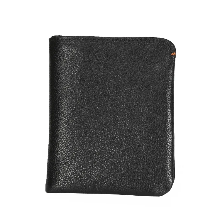 

Natural Skin Slim Men's Wallet Genuine Leather Casual Small Purse Credit Business Card Holder Wallet Bifold Money Bag Coin Purse