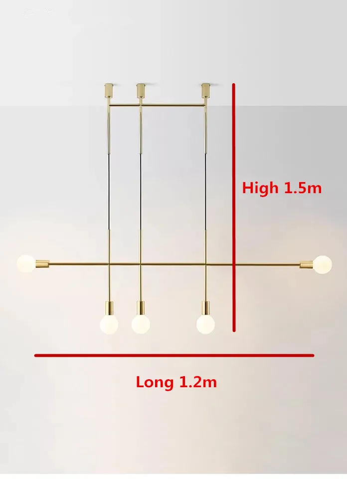 Simple personality Gold Dinner Room LED Chandelier Creative Restaurant Hall Coffee Shop Bedroom Lights Loft Decoration Light
Simple personality Gold Dinner Room LED Chandelier Creative Restaurant Hall Coffee Shop Bedroom Lights Loft Decoration Light