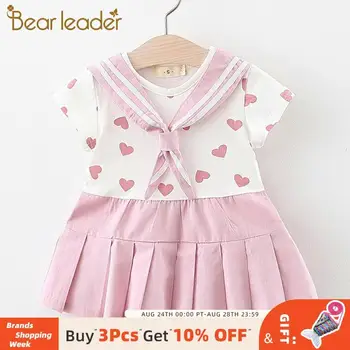 Bear Leader Baby Dresses New Summer Newborn Baby Girls Cute Dress Print Heart Princess Costume Toddler Girls Lovely Baby Clothes
Bear Leader Baby Dresses New Summer Newborn Baby Girls Cute Dress Print Heart Princess Costume Toddler Girls Lovely Baby Clothes