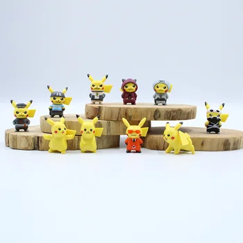 10 pcs/set Cartoon Pikachu 4cm PVC Action Figure Doll Collection Model Toy Christmas gift
10 pcs/set Cartoon Pikachu 4cm PVC Action Figure Doll Collection Model Toy Christmas gift