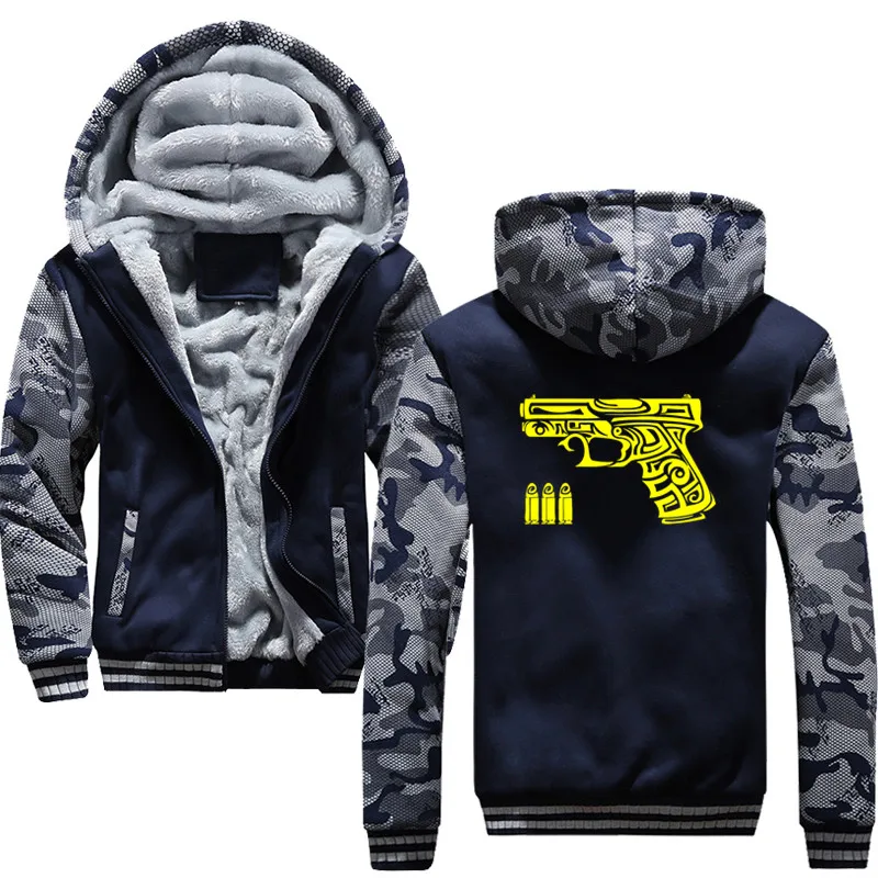 Gun Chucks Bullets weatshirts New Men winter Warm Thicken Cotton Hoodies Cool Funny Hip-Hop Top Coat
Gun Chucks Bullets weatshirts New Men winter Warm Thicken Cotton Hoodies Cool Funny Hip-Hop Top Coat