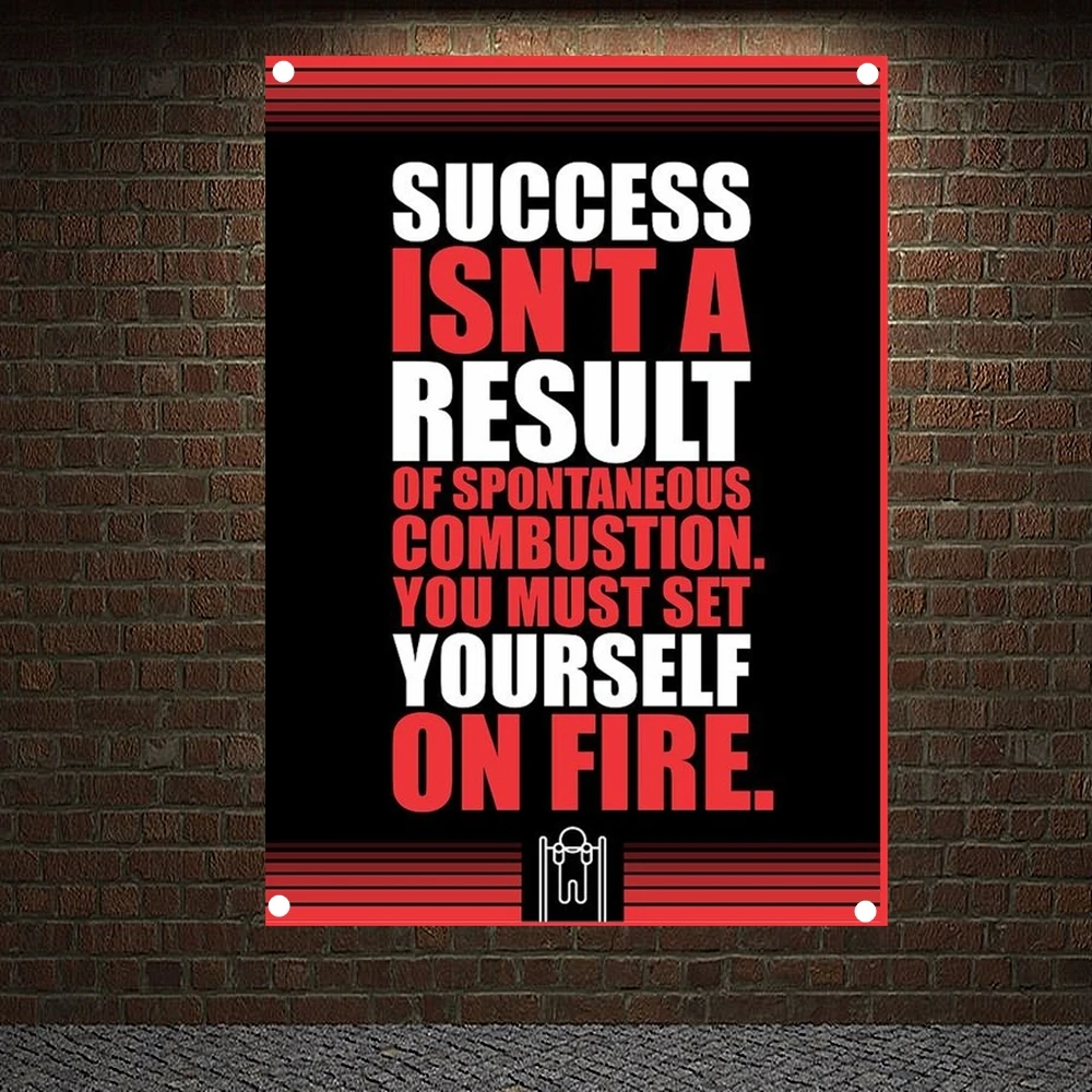 SUCCESS ISN'T A RESULT, YOURSELF ON FIRE.Motivational Workout Posters Exercise Fitness Banners Wall Art Flags Gym Wall Decor
SUCCESS ISN'T A RESULT, YOURSELF ON FIRE.Motivational Workout Posters Exercise Fitness Banners Wall Art Flags Gym Wall Decor