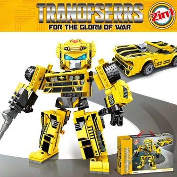 Toys For Children Transform Deformable Robot Car Model Kit Boys Diy Assembling Educational Building Block Bricks Kids Gift R69
Toys For Children Transform Deformable Robot Car Model Kit Boys Diy Assembling Educational Building Block Bricks Kids Gift R69