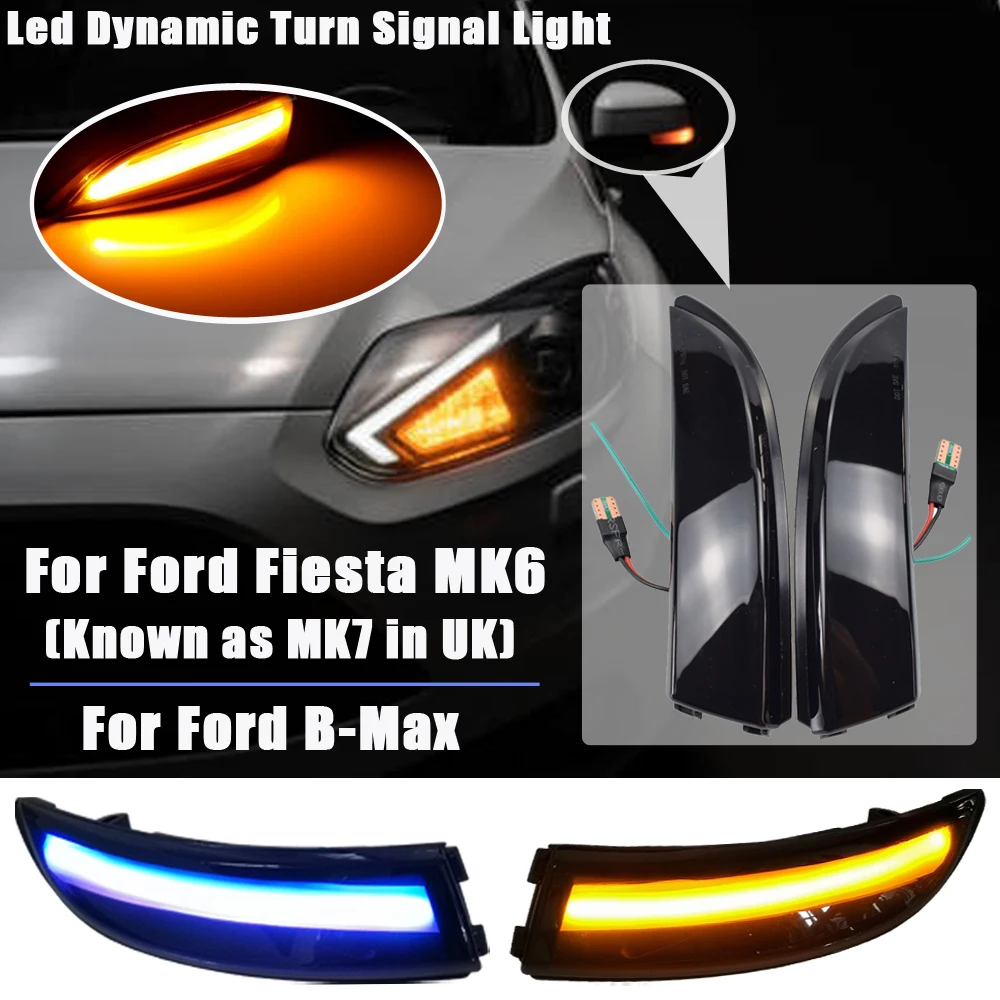 Bicolor Dynamic Indicator Blinker Rear-View Mirror Indicator Turn Signal Light For Ford Fiesta 2008 - 2017 for B-Max 2008-2017
Bicolor Dynamic Indicator Blinker Rear-View Mirror Indicator Turn Signal Light For Ford Fiesta 2008 - 2017 for B-Max 2008-2017