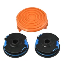 

Grass Trimmer Hand Spool Cap Cover 2 Line Cutter Head For FLYMO CONTOUR 500 XP 700 POWER PLUS PTXT25 Brushcutter Lawn Mower